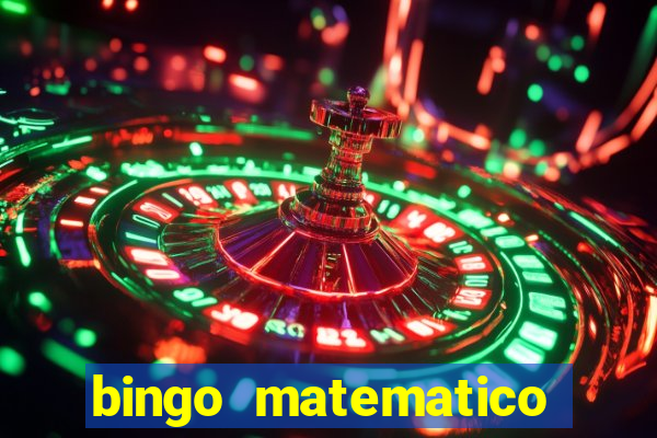 bingo matematico para ensino medio